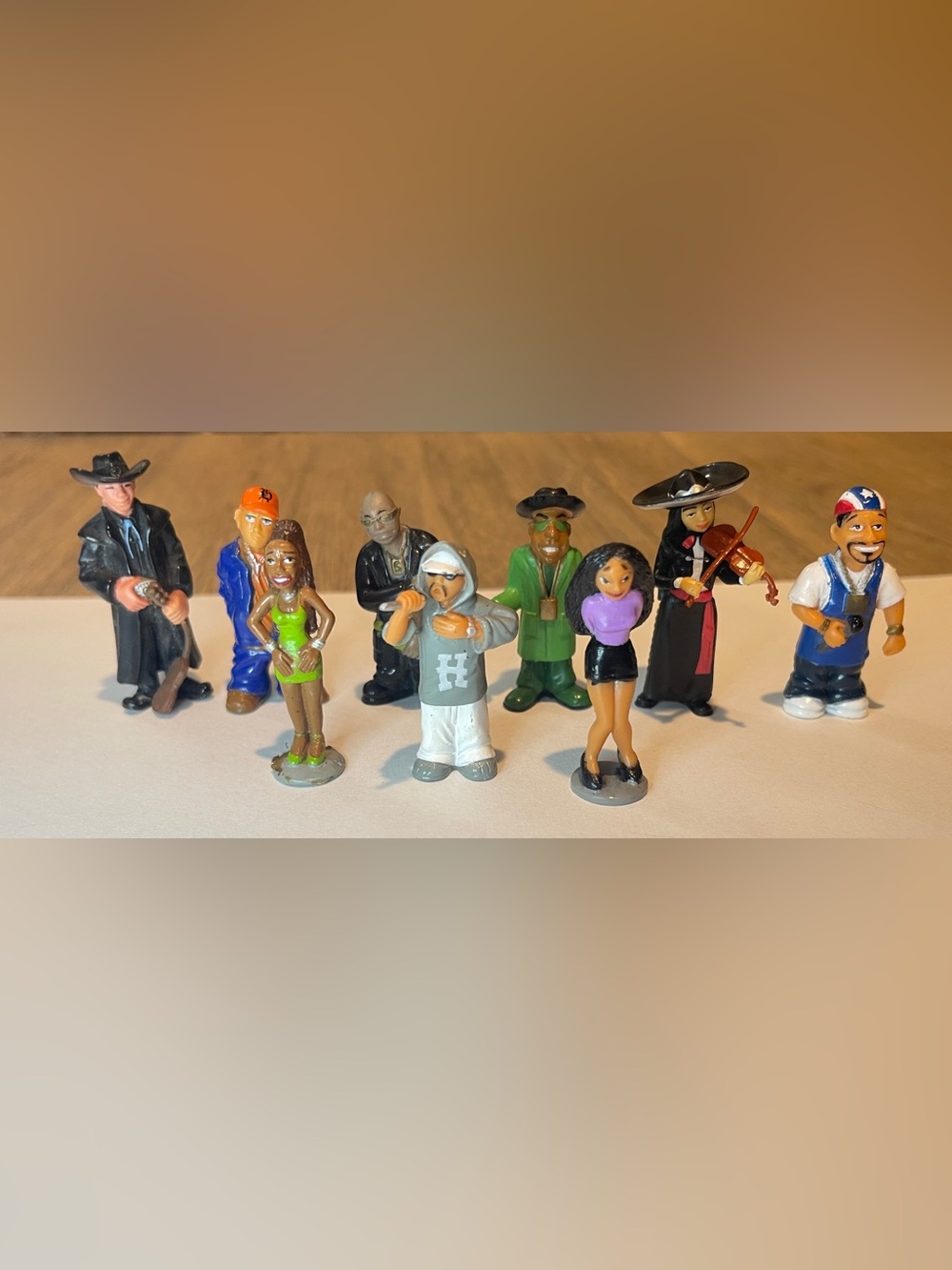 Vintage Homies, Set of 9 Figures